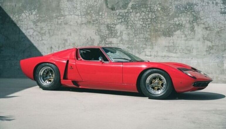 AUTOS EN EL TIEMPO: Lamborghini Miura S 1972 de Eddie Van Halen - Urbano