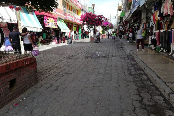 Comerciantes Ambulantes Centro Tehuacán