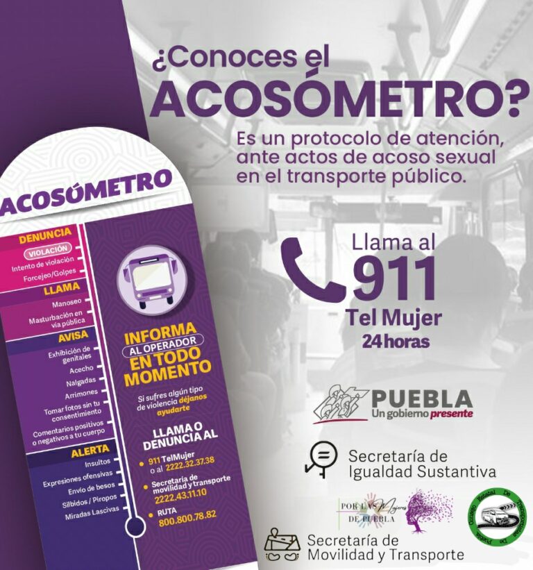 Mujeres Lanzan Acosometro Para Combatir El Acoso Sexual En El Transporte Público Urbano 3898