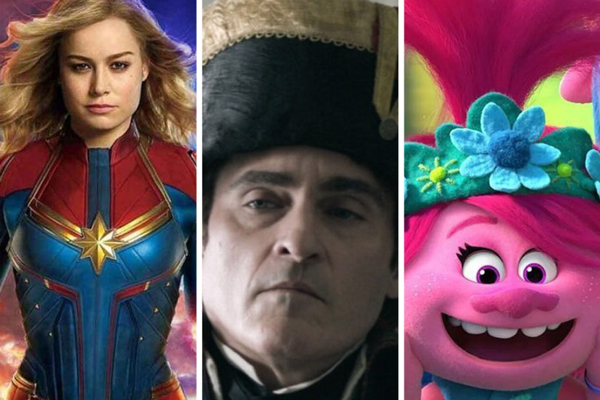 November 2023 Movie Releases: The Marvels, Napoleon, and More!