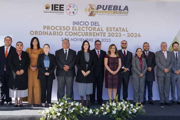 IEE Puebla Da Banderazo De Inicio Al Proceso Electoral 2023-2024 - Urbano