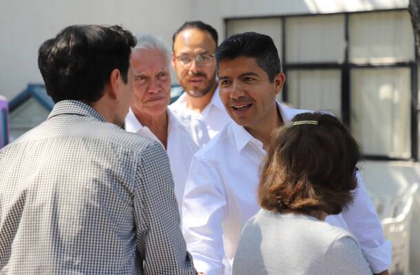 Tepeaca recibe a Eduardo Rivera Pérez previo al inicio de la campaña