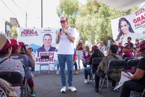 Policía Naranja garantizará seguridad de las mujeres en Puebla capital: Pepe Chedraui