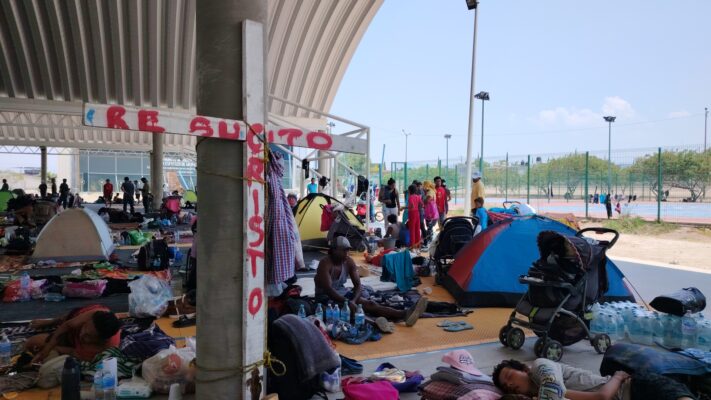 La Caravana Migrante se quedó un día más en Tehuacán