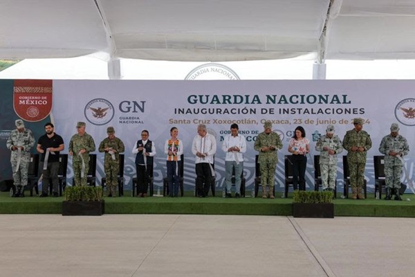 Claudia Sheinbaum va por la consolidación de la Guardia Nacional como parte de la SEDENA   