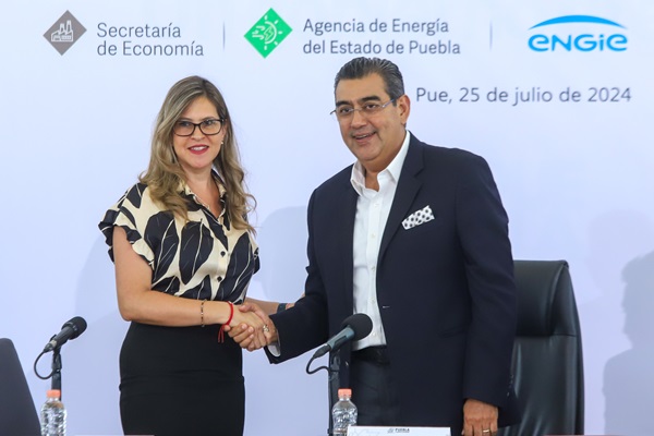 Anuncian gobierno de Puebla y Engie México inversión por mil mdp para infraestructura en gas natural