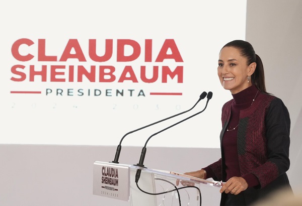 Claudia Sheinbaum anuncia el primer tren de pasajeros de su administración