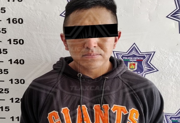 Detiene SSC Tlaxcala a un presunto narcomenudista en Tocatlán