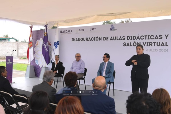 Inaugura SEPE nueva infraestructura en unidad de la Universidad Pedagógica Nacional de Tlaxcala