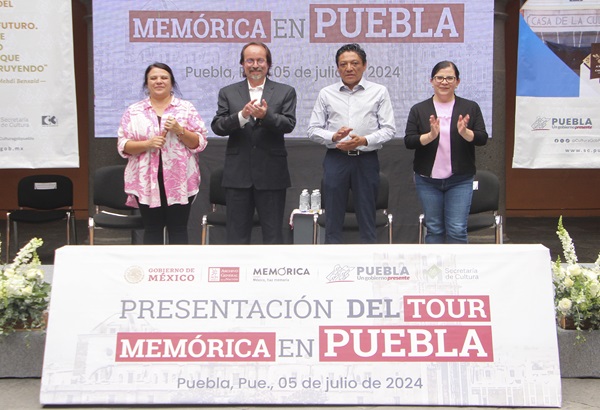 Presentan “Tour Memórica” en Casa de la Cultura de Puebla