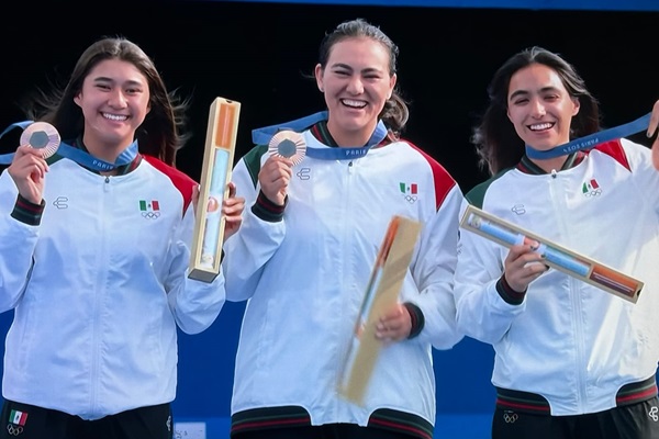 Selección femenil de tiro con arco le da a México su primera medalla