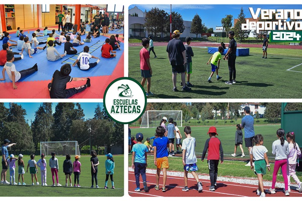 UDLAP Activación física y diversión en el curso deportivo Verano de Escuelas Aztecas