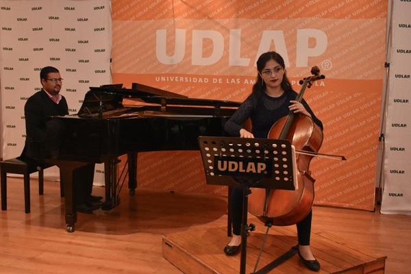 UDLAP | Éxito en la presentación de concierto de violonchelo y piano