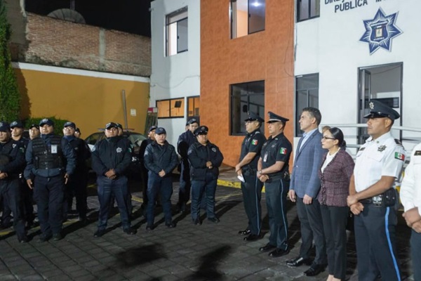 Alcalde entrante de Tlaxcala intensifica seguridad desde el primer minuto de su mandato