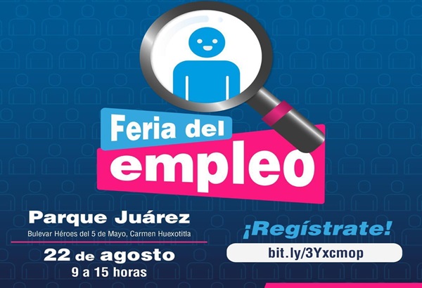 Ayuntamiento de Puebla anuncia la segunda edición de la feria del empleo 2024, el próximo 22 de agosto