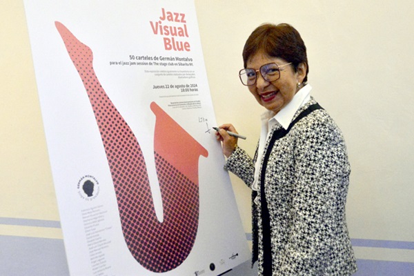 BUAP | Inauguran la exposición Jazz Visual Blue