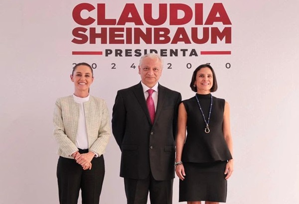 Claudia Sheinbaum presenta a víctor rodríguez padilla como el próximo director general de Pemex