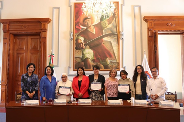 Comisión de Igualdad de Puebla reconoce a 9 mujeres voluntarias, defensoras de las infancias, emprendedoras y religiosas