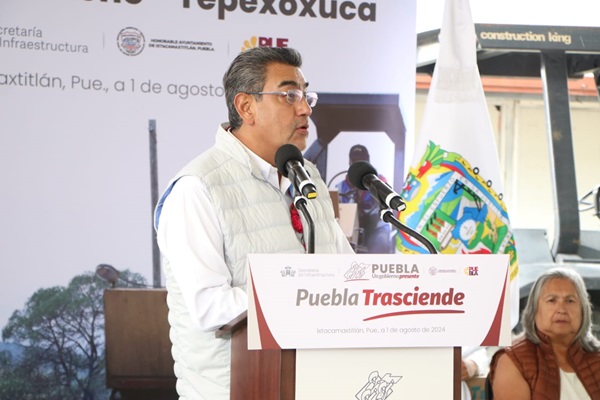 Gobierno estatal trabaja sin distinción, para las y los poblanos Sergio Salomón