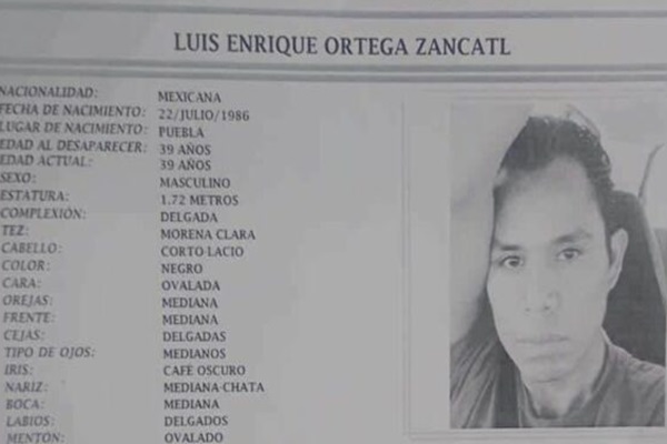 Identifcan como Luis Enrique Ortega Zancatl el cuerpo hallado en la autopista México-Puebla