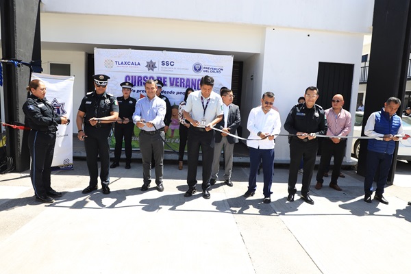 Inaugura SSC Tlaxcala tercer curso de verano “yo prevengo desde pequeño”