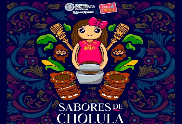 La riqueza y diversidad gastronómica de San Pedro Cholula harán tus delicias en la Feria Sabores de Cholula