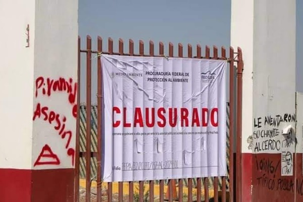 PROFEPA clausura definitivamente el Relleno Sanitario de San Pedro Cholula, Puebla