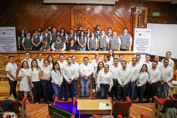 Presenta Gobierno de Puebla estructura del Servicio Nacional de Salud Pública