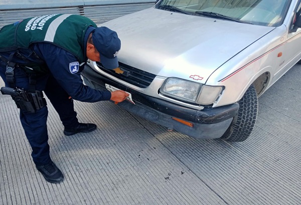 Realizan Medio Ambiente y SSP 33 operativos por Verificación Vehicular