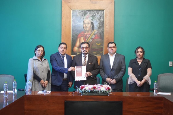 Recibe LXIV Legislatura de Tlaxcala informes del Comité de Participación Ciudadana del Sistema Anticorrupción