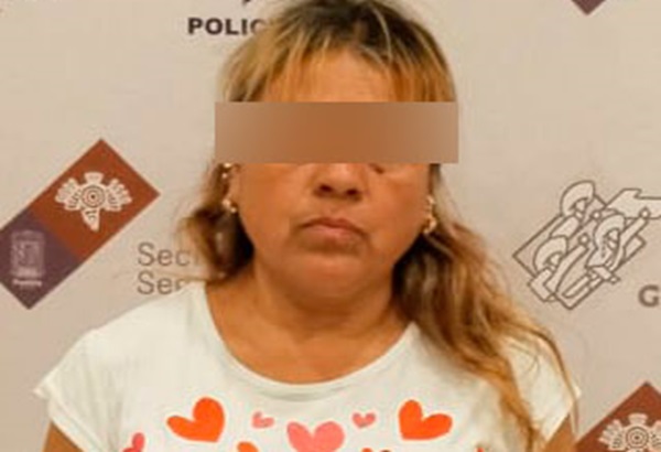 SSP Puebla detiene a “La Mayte”, narcomenudista de Tehuacán