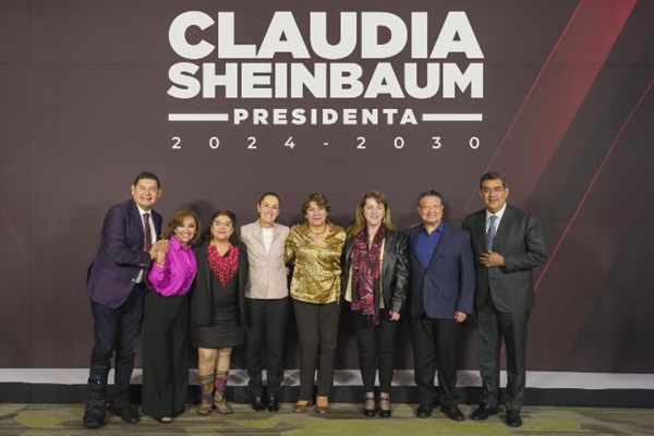 Sheinbaum se reúne con gobernadores de Puebla y Tlaxcala para definir proyectos prioritarios