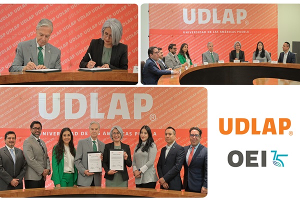 UDLAP | Impulsar programas educativos, culturales, científicos y sociales para un desarrollo social, ejes claves de la alianza con OEI