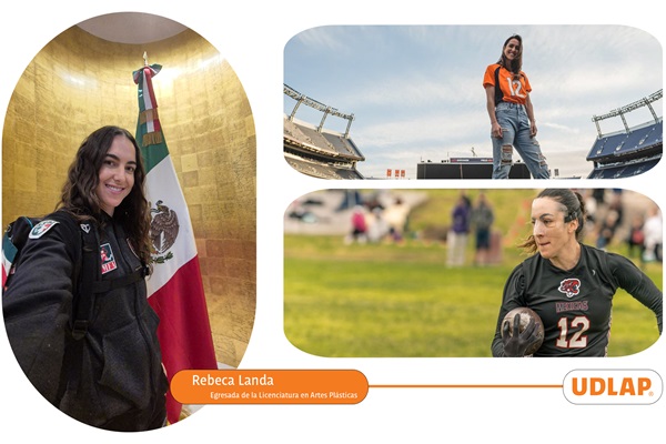 UDLAP | Rebeca Landa y México buscan hacer historia en el Mundial de flag football