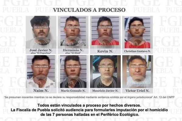 FGE identifica a 8 miembros del "Operativo Barredora", relacionados con cuerpos desmembrados de Periférico