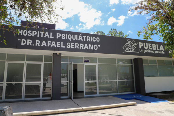 Sergio Salomón inaugura obras de rehabilitación del Hospital Psiquiátrico Dr. Rafael Serrano “El Batán”