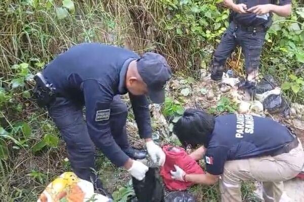 Abandonan a bebé recién nacida en terreno baldío del municipio de Huehuetla, Puebla