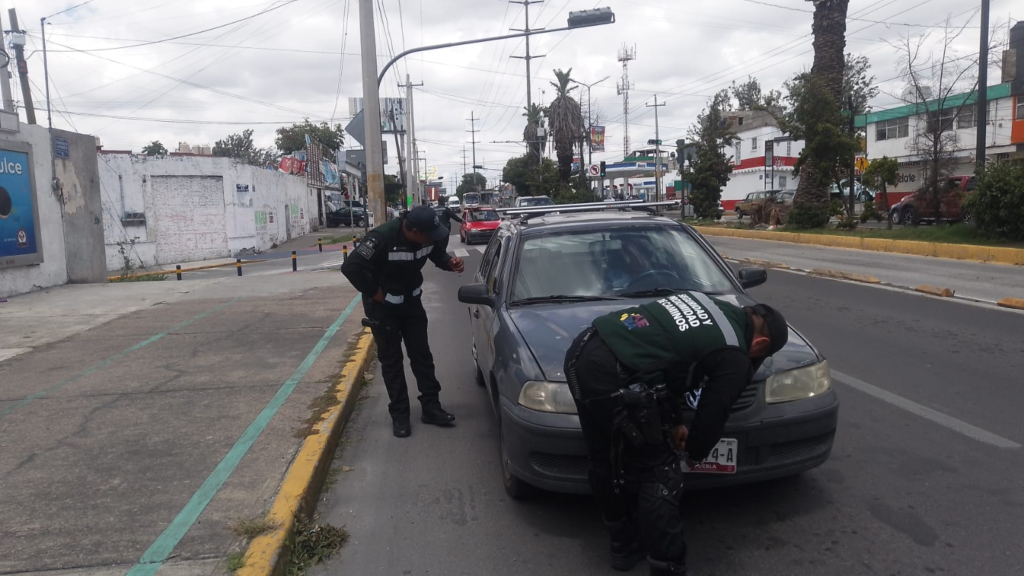 Realizan Medio Ambiente y SSP 33 operativos por Verificación Vehicular