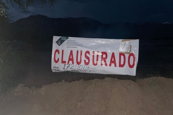 Medio Ambiente clausura basurero clandestino en el municipio de San Sebastián Zinacatepec