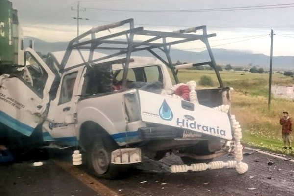 Accidente vial deja cuatro personas muertas cerca de Calpulalpan