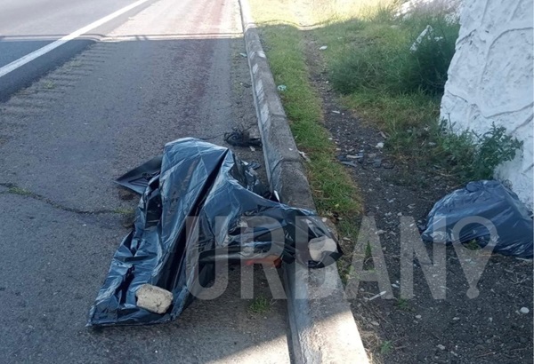 Arrojan cuerpo desmembrado en la autopista Puebla-Orizaba, a la altura del municipio de Quecholac