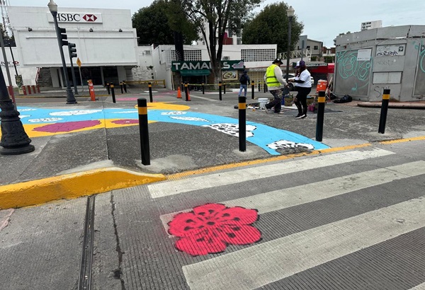 Ciclistas y peatones disfrutaron la "Vereda Florida" en Bulevar Aarón Merino