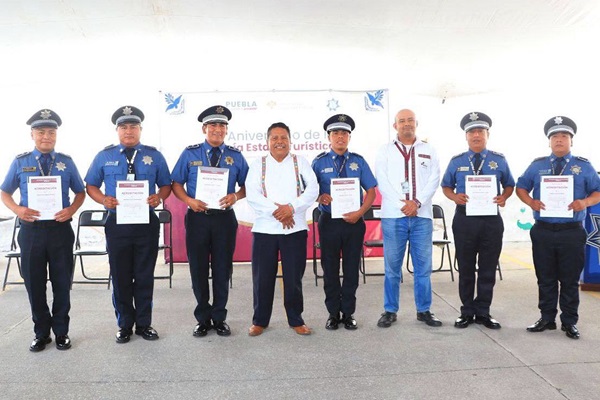 Conmemora SSP décimo aniversario de la Policía Turística