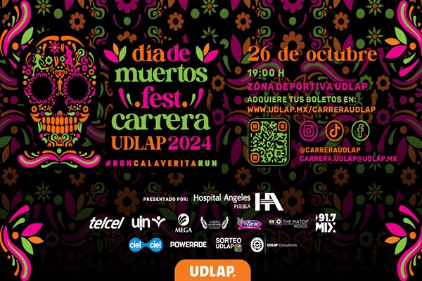 UDLAP | Corre y celebra el Día de Muertos