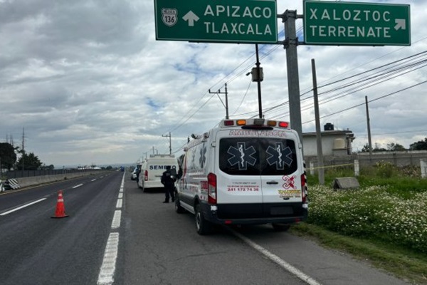 Dejan feto humano dentro una bolsa de plástico en la carretera federal México-Veracruz