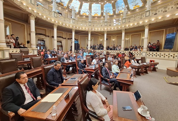 Esta es la integración de los Grupos Legislativos en el Congreso del Estado de Puebla