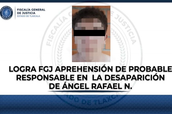 FGJ Tlaxcala detiene al probable responsable de la desaparición de un chofer de Uber