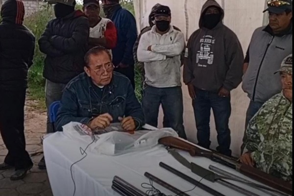 FGR Tlaxcala inicia investigación contra autodefensa de Muñoz de Domingo Arenas