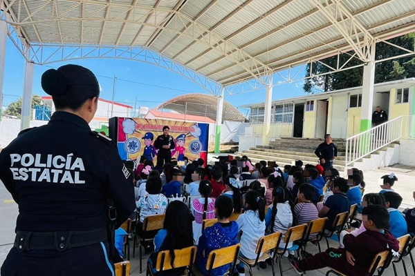 Fortalece SSC Tlaxcala acciones de prevención del delito en escuelas