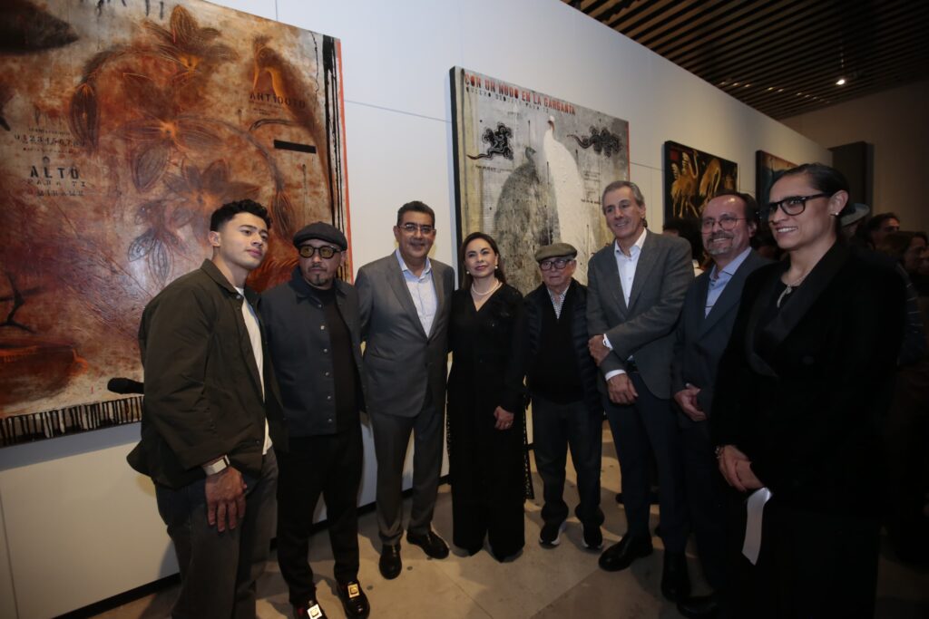 Sergio Salomón inaugura exposición "Así Sueño", en el Museo Internacional del Barroco